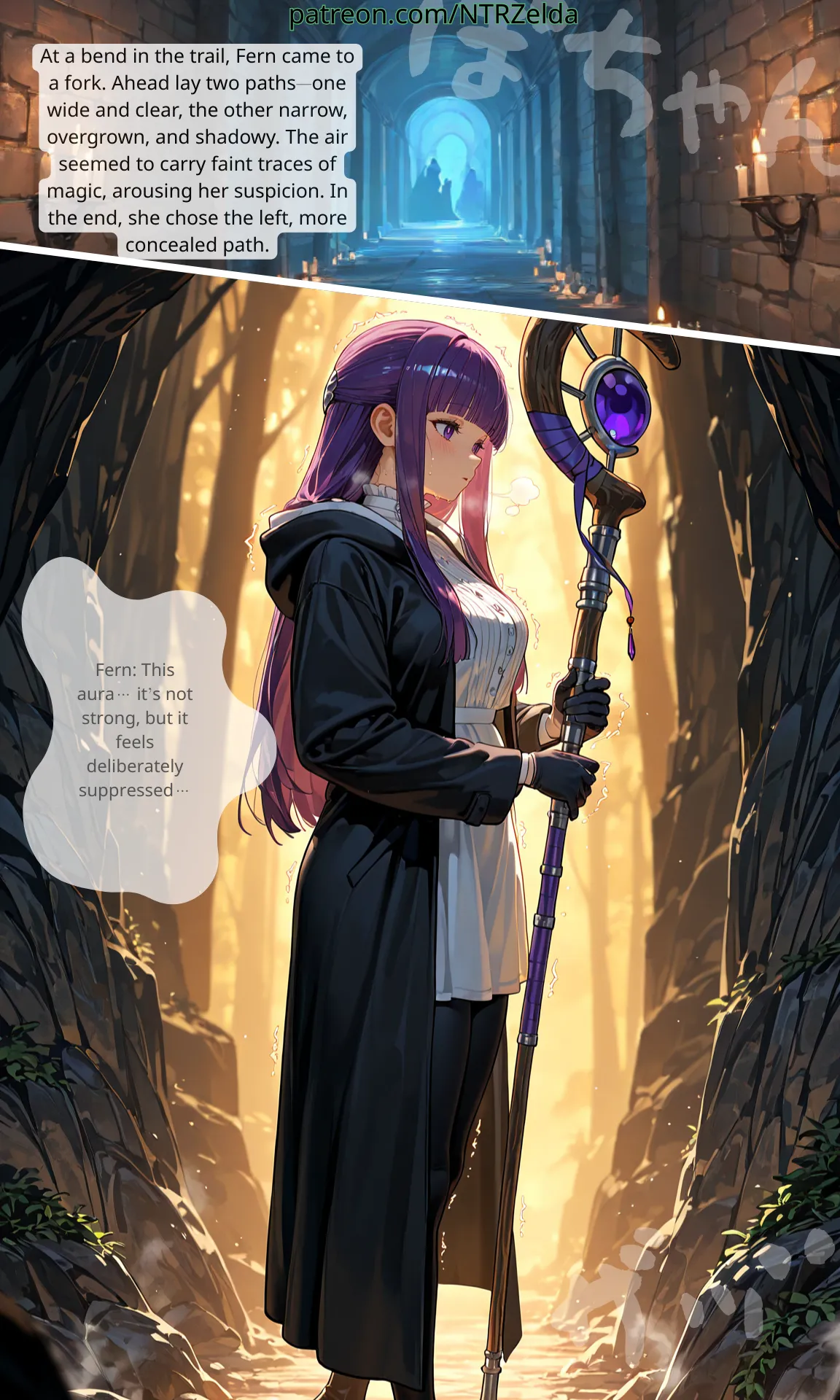 Sunset Inn Fern Part 2 page 15 featuring fern sousou no frieren parody - big breasts netorare hentai manga - read online free