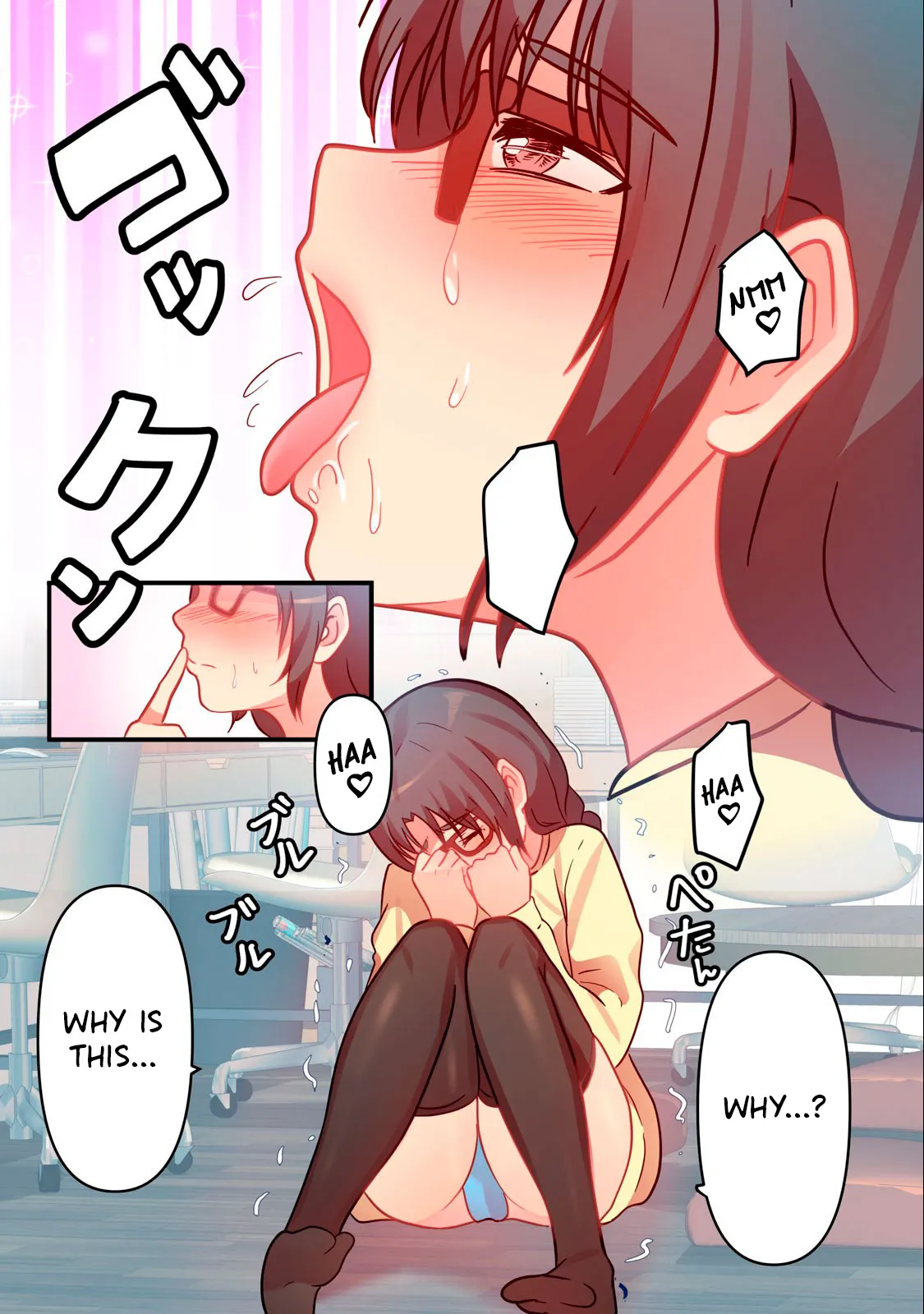 Kyou kara, Hitozuma Mansion ni Nyuukyo shimasu - CHAPTER 7 page 17 - full censorship glasses hentai manga - read online free