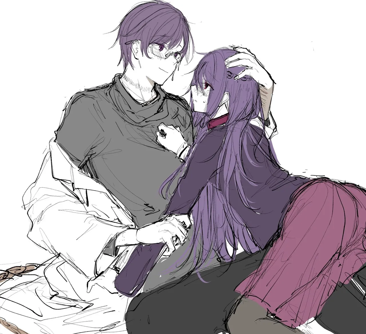 [a.m. (Gozen)] Kanja-san to Sensei - PATIENT & SCHOOL NURSE | 患者小姐與醫生 [Chinese] [星詠失格] [Digital] page 112 original parody - squirting cunnilingus hentai manga - read online free