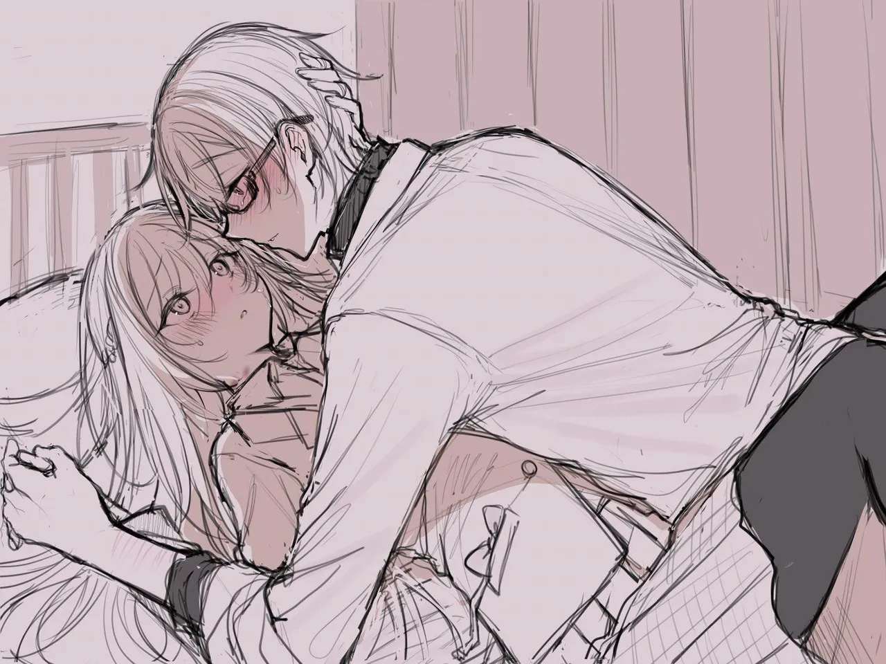 [a.m. (Gozen)] Kanja-san to Sensei - PATIENT & SCHOOL NURSE | 患者小姐與醫生 [Chinese] [星詠失格] [Digital] page 84 original parody - squirting cunnilingus hentai manga - read online free