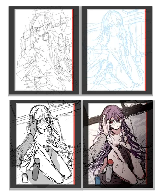 [a.m. (Gozen)] Kanja-san to Sensei ~Love Hotel de no Ouse~ - PATIENT & SCHOOL NURSE | 患者小姐与老师～在爱情宾馆的幽会～ [Chinese] [阴湿女鬼男] [Digital] page 74 original parody - squirting glasses hentai manga - read online free