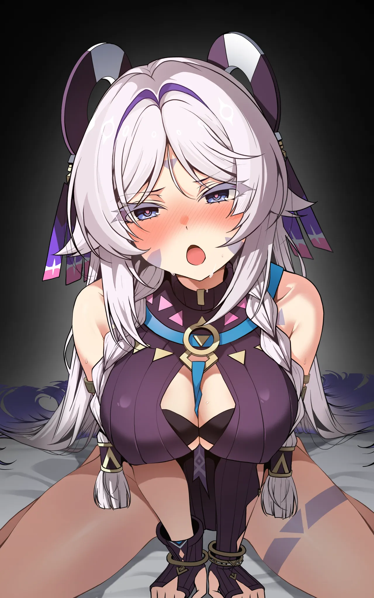 「黒曜石の老婆」って、重要なのは「老婆」であって、「黒曜石」じゃないの。 page 35 featuring citlali genshin impact parody - kissing big breasts hentai manga - read online free