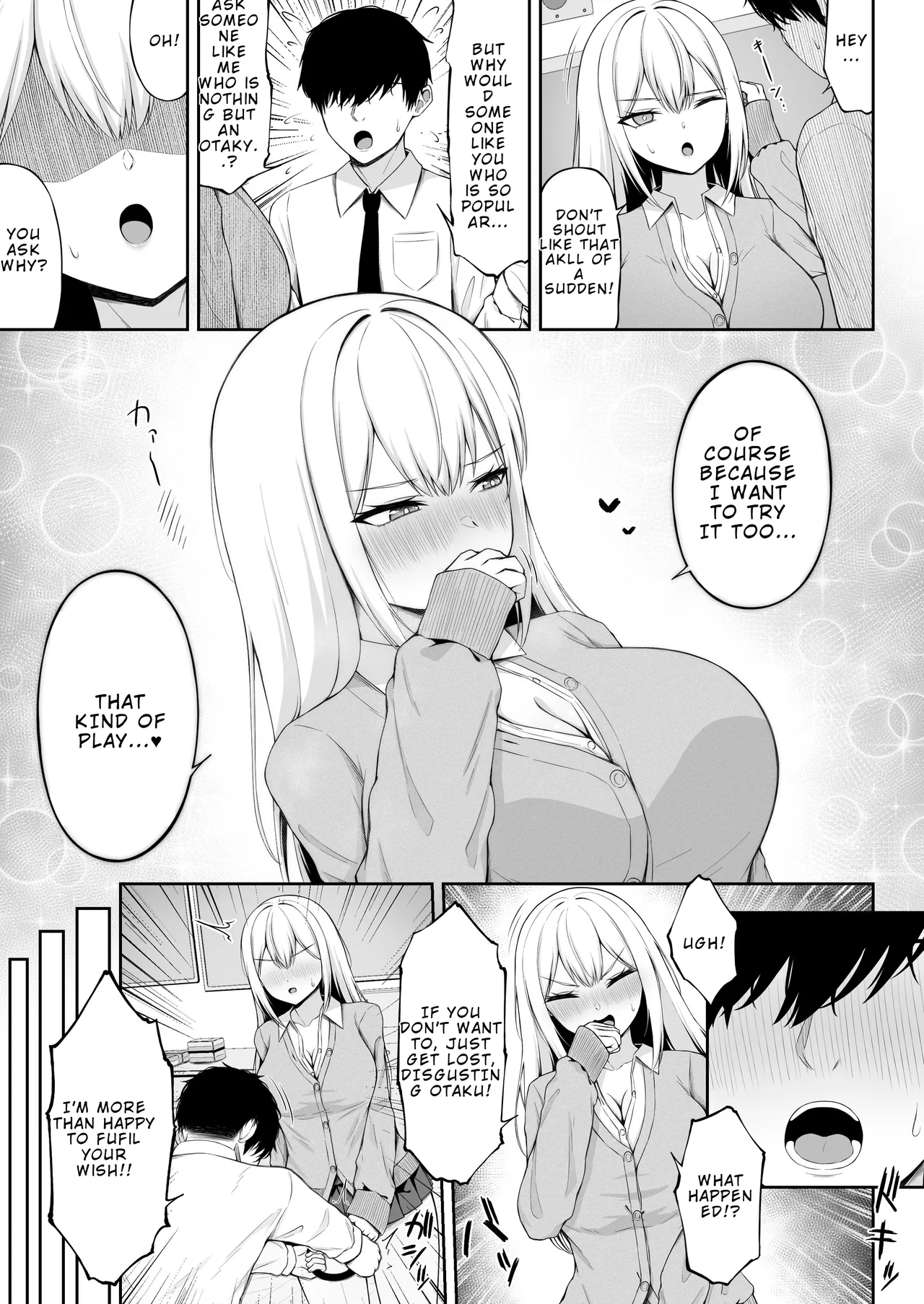 Class no Ichigun Gal wa Ore no Kawaii Pet | The Group of Gals in My Class Are My Cute Pets page 9 original parody - big breasts schoolboy uniform hentai manga - read online free