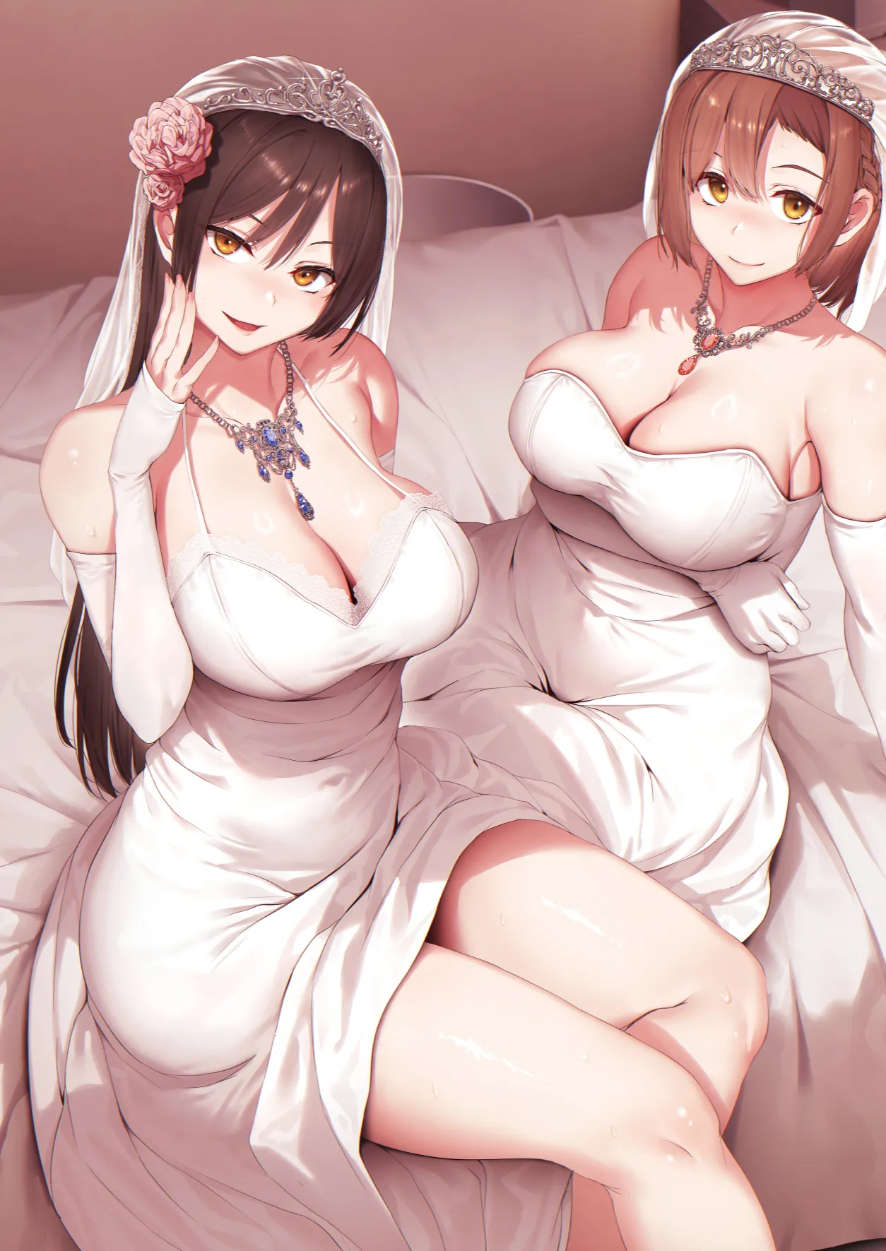 Kyonyuu ga 2 Nin Inai to Bokkishinai Otto no Tame ni Tomodachi o Tsuretekita Tsuma Soushuuhen｜為了沒有兩個巨乳就無法勃起的丈夫妻子帶來了自己的朋友總集篇 page 225 original parody - business suit milf hentai manga - read online free