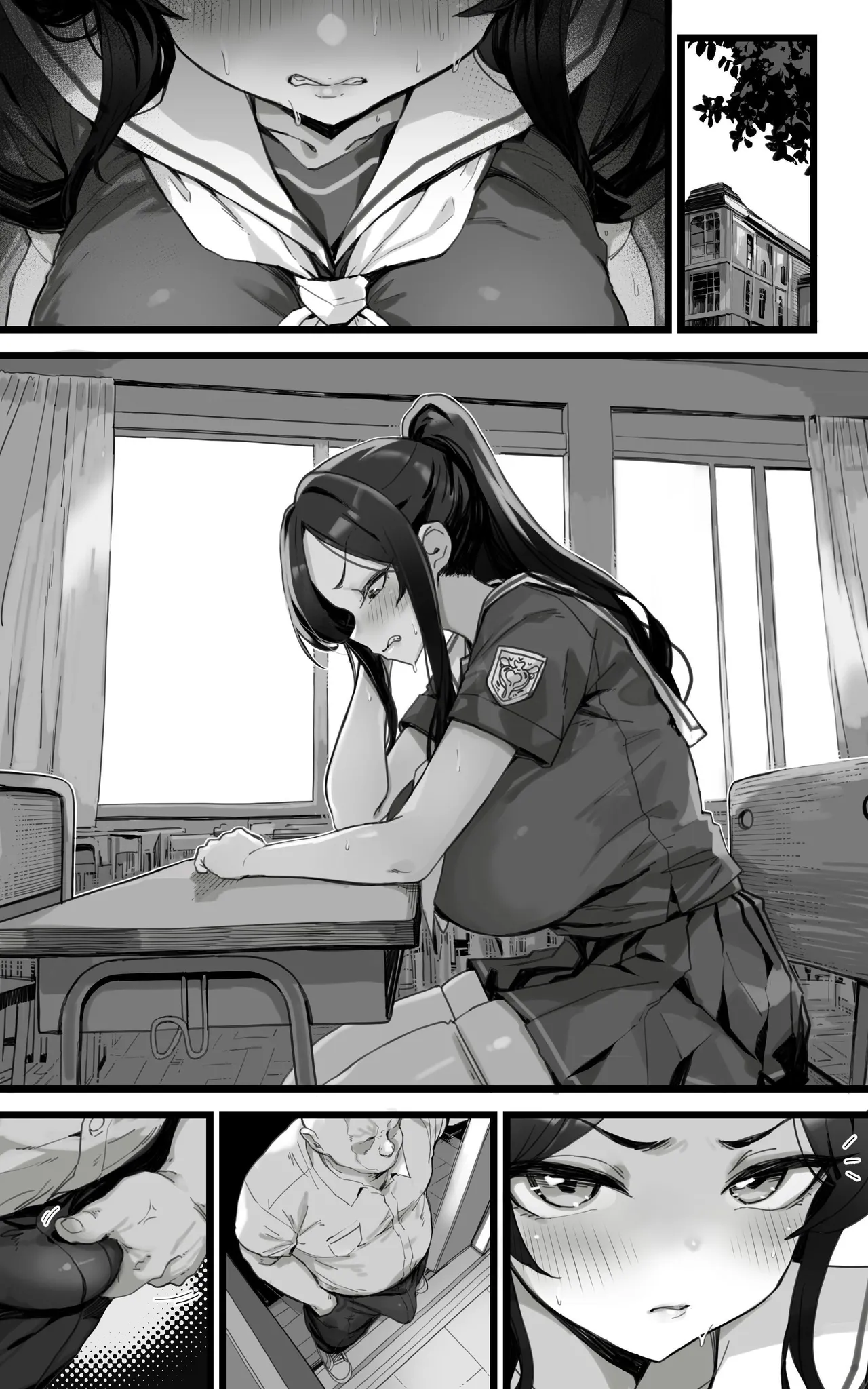 Shikyuu Kyouiku Amamiya Kako ga Sensei no Ko o Ninshin suru Wake ga Nai | 雨宫佳子不可能会怀上老师的孩子 page 43 original parody - big breasts pregnant hentai manga - read online free