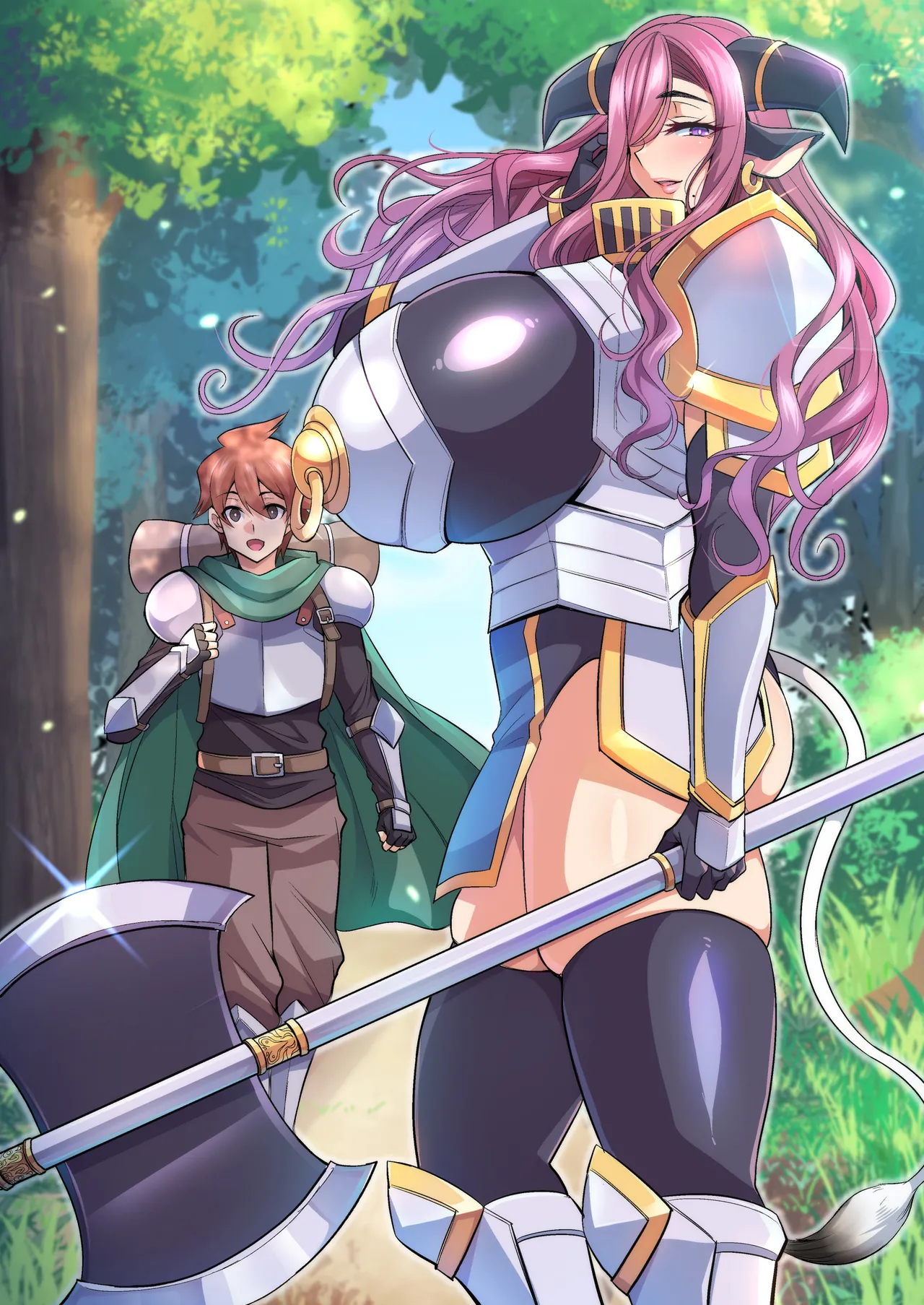 王子は牛乳近衛騎士と旅をした page 60 original parody - milf big breasts hentai manga - read online free