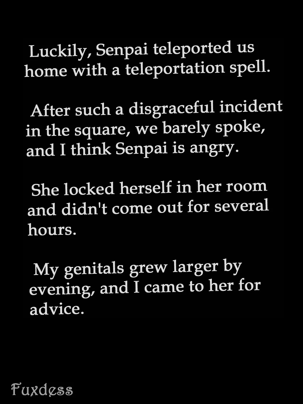 Potion show worker accidentally becomes a horribly sexy futanari monster! By Fuxdess, Part 2 page 38 - futanari transformation hentai manga - read online free