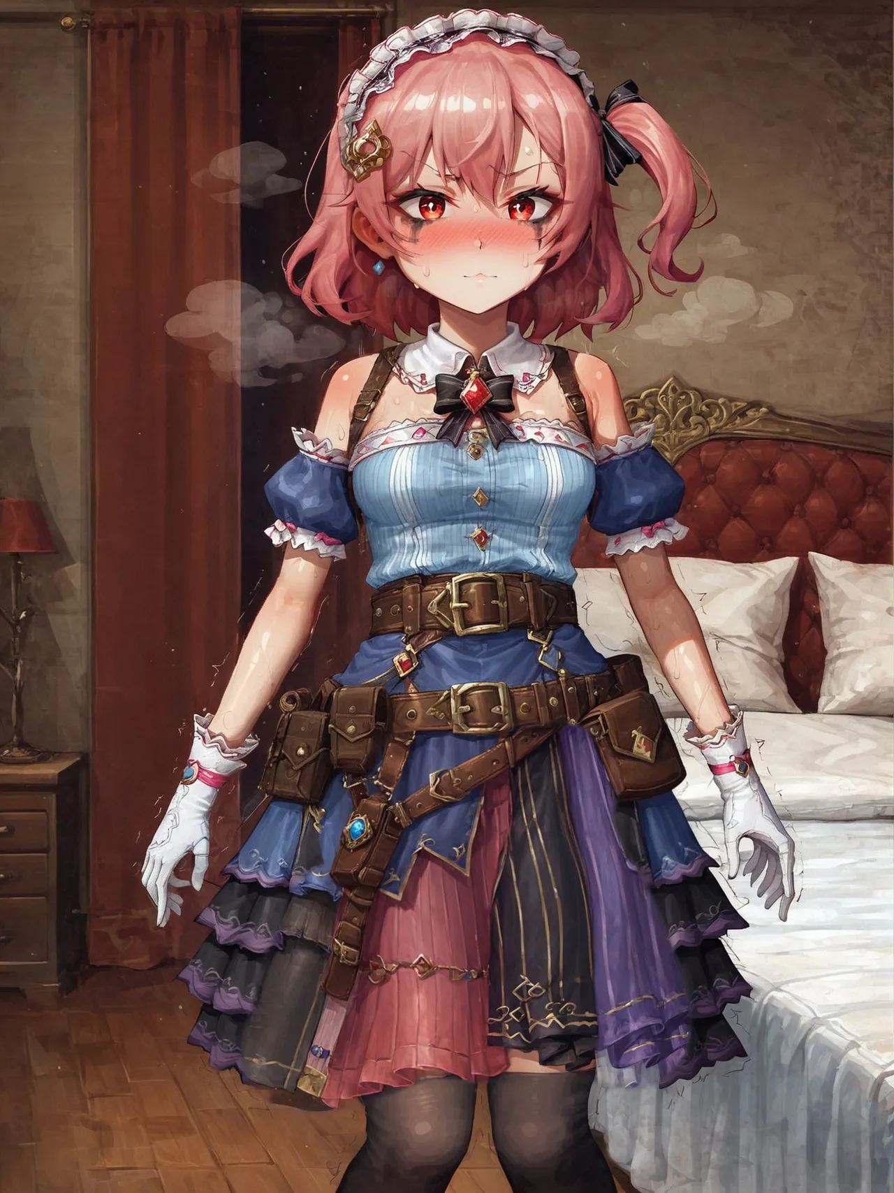 Potion show worker accidentally becomes a horribly sexy futanari monster! By Fuxdess, Part 2 page 40 - futanari transformation hentai manga - read online free