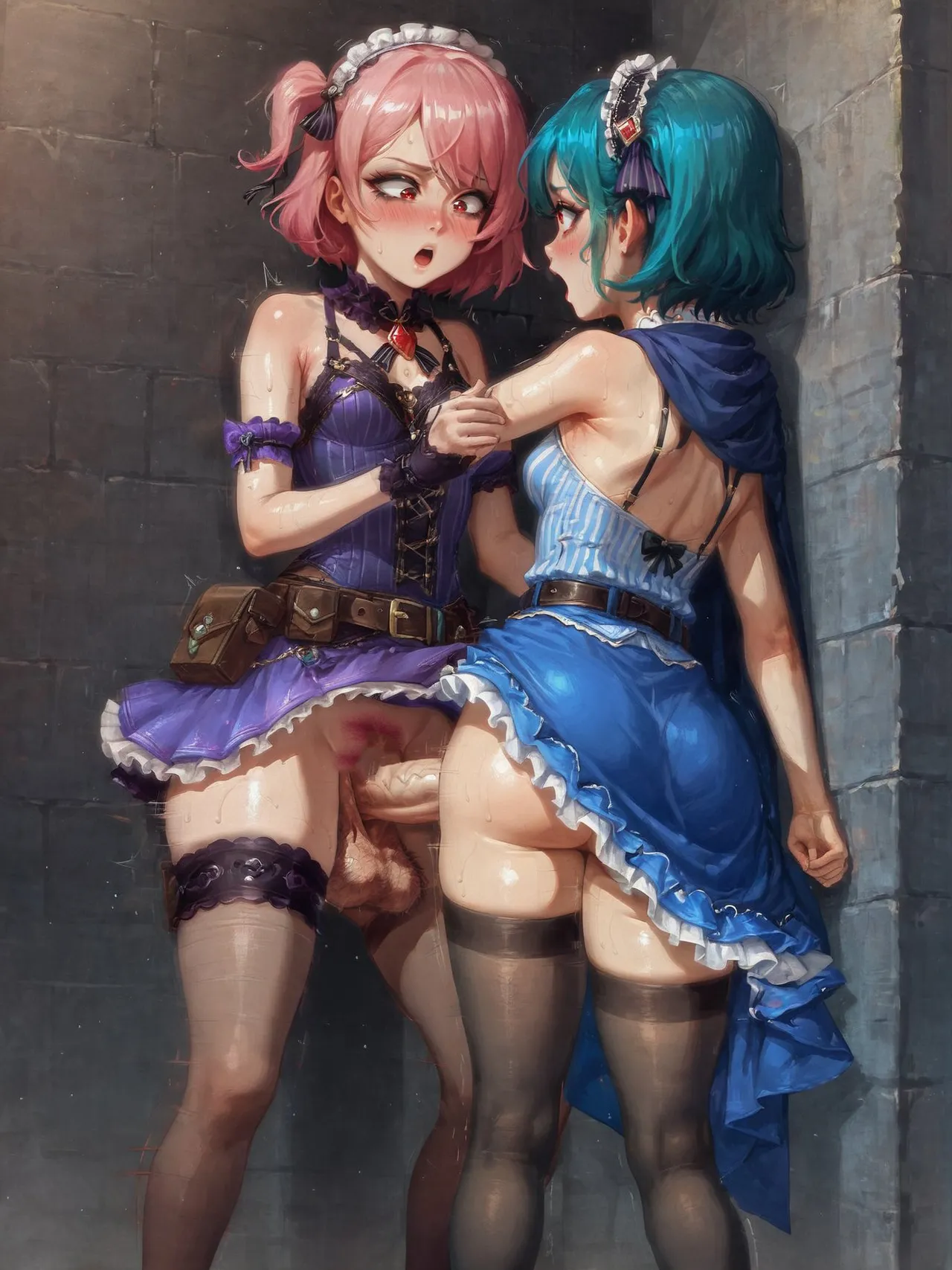 Potion show worker accidentally becomes a horribly sexy futanari monster! By Fuxdess, Part 2 page 53 - futanari transformation hentai manga - read online free