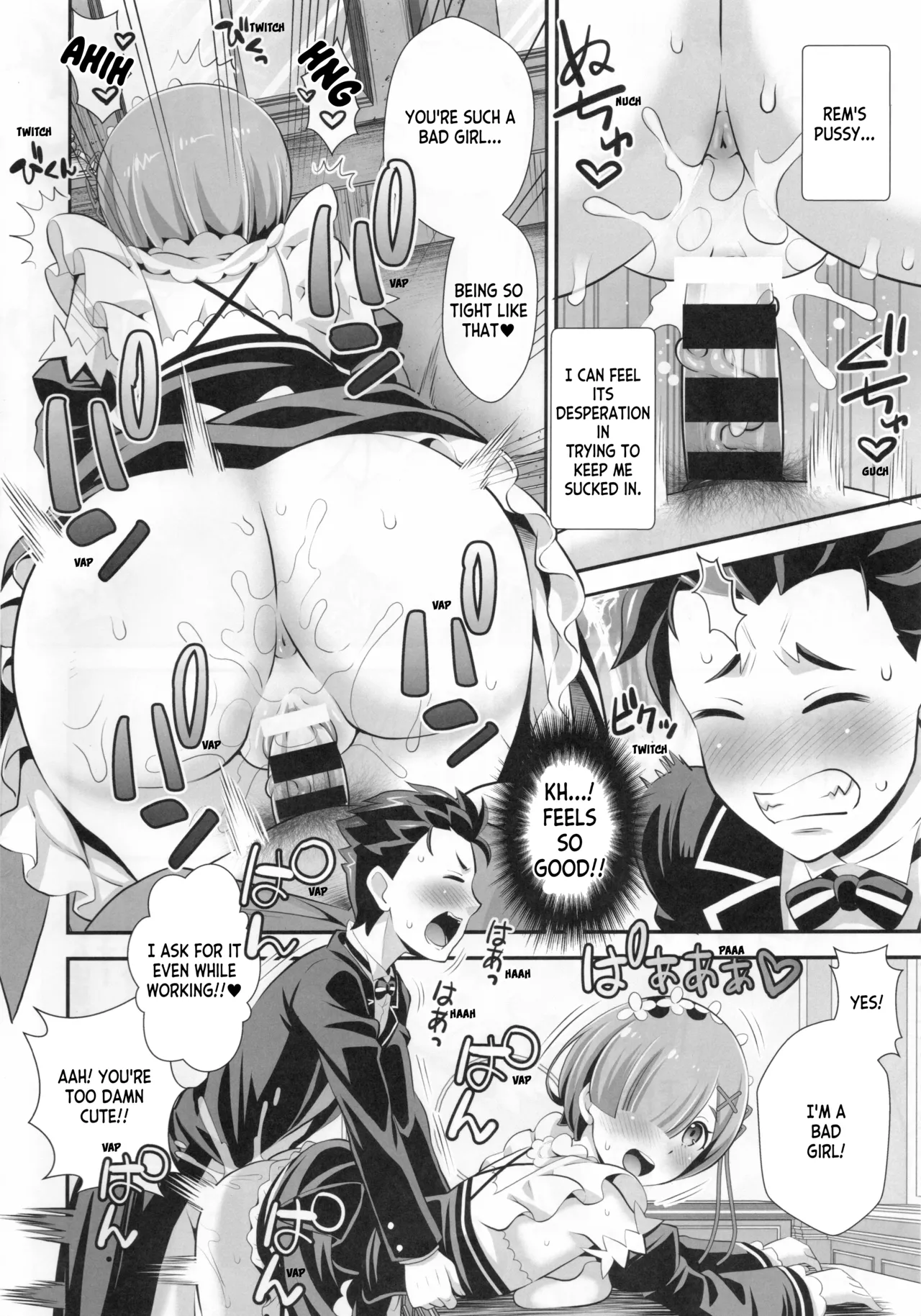 A Re:Zero Maid Vol. 5 | Re: Zero na Maid-san Vol. 5 page 9 featuring subaru natsuki re zero kara hajimeru isekai seikatsu parody - maid handjob hentai manga - read online free