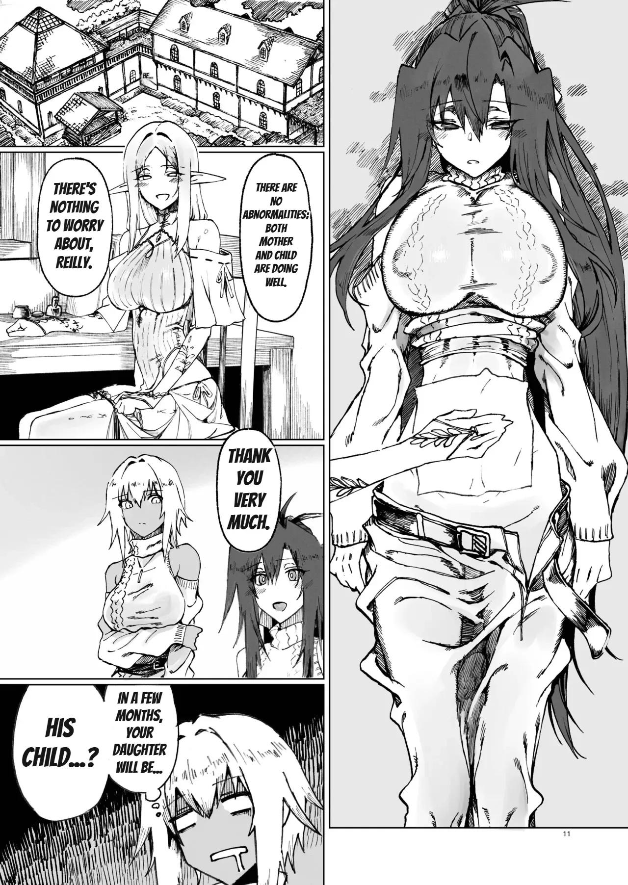 Isekai Mesu Yuusha 4 page 11 original parody - kissing big breasts hentai manga - read online free