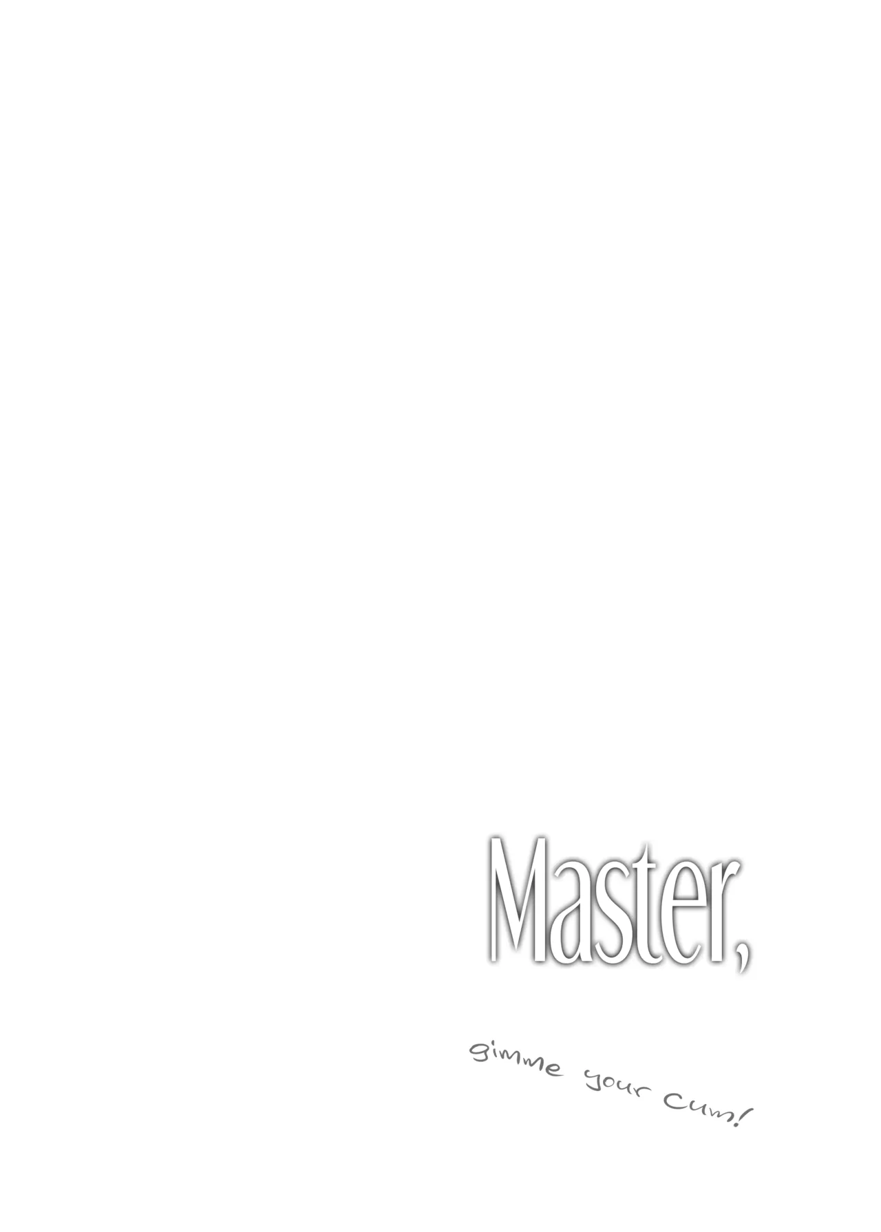 Aruji-sama Se~Shi Choudai! | Master, Gimme Your Cum! - Page 2