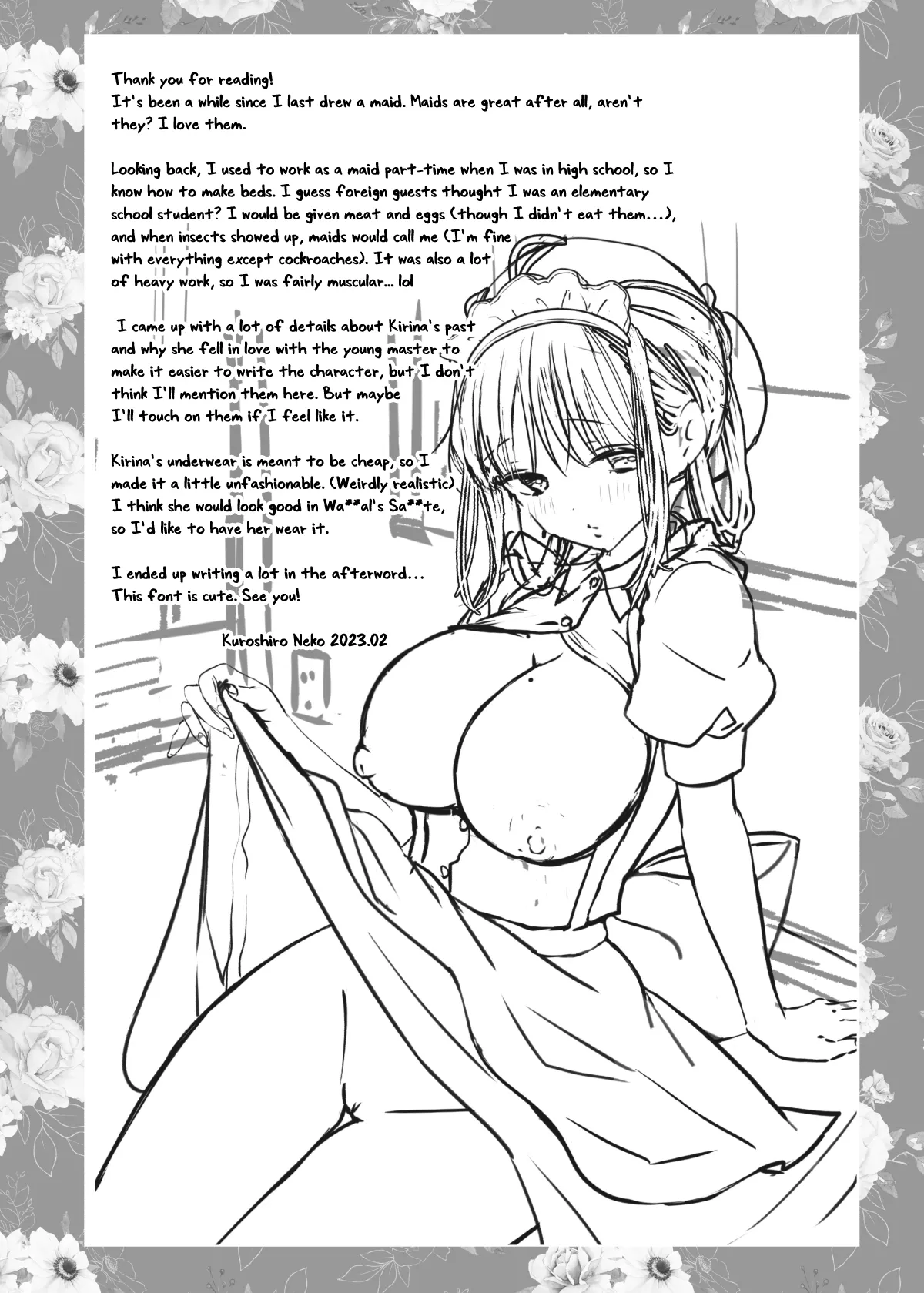 Maid no Kirina wa Bouchama ni Tsukushitai | Maid Kirina is Devoted to her Young Master page 41 original parody - maid kissing hentai manga - read online free