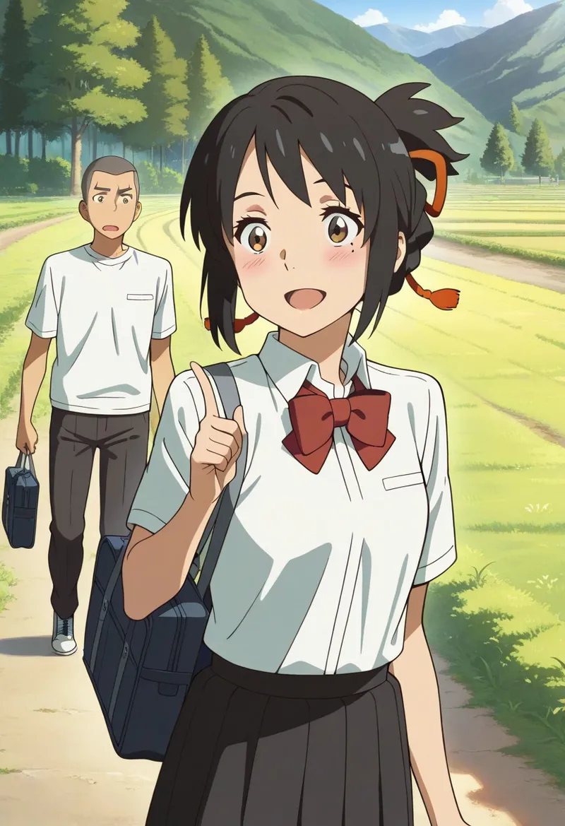 Mitsuha sex in the woods - Page 26