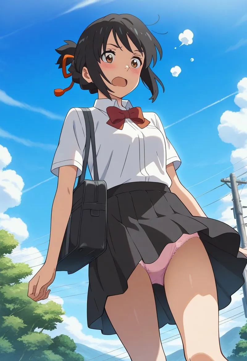 Mitsuha sex in the woods - Page 4