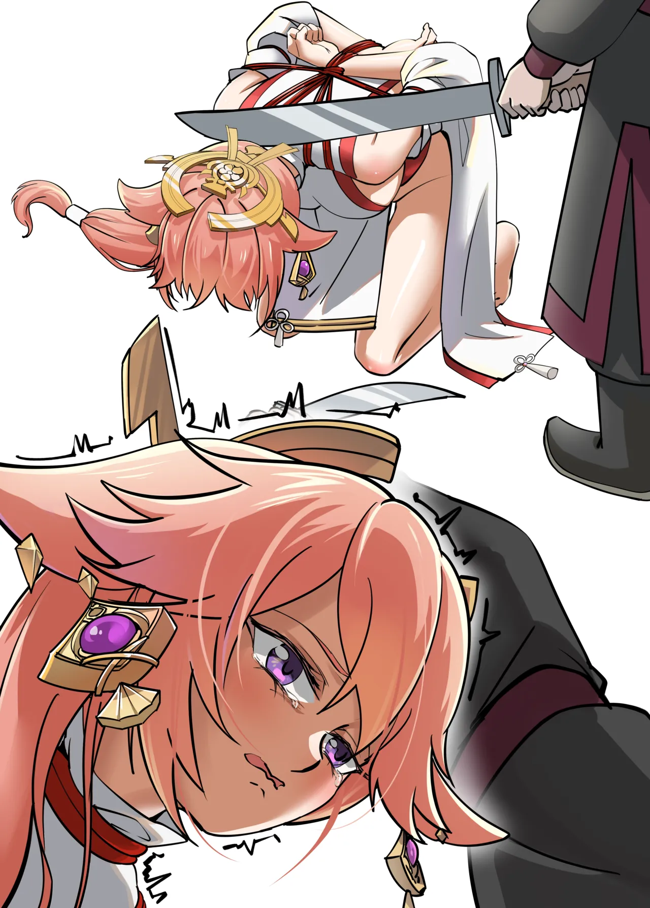 Page 27 of [GURO][FANBOX][㍿白鳥食品]稲妻の刑+宵宫の陣