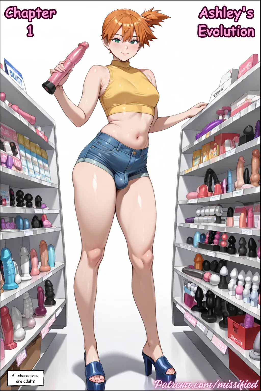 Ashey's Evolution - Chapter 1, 2 & 3 - Page 1