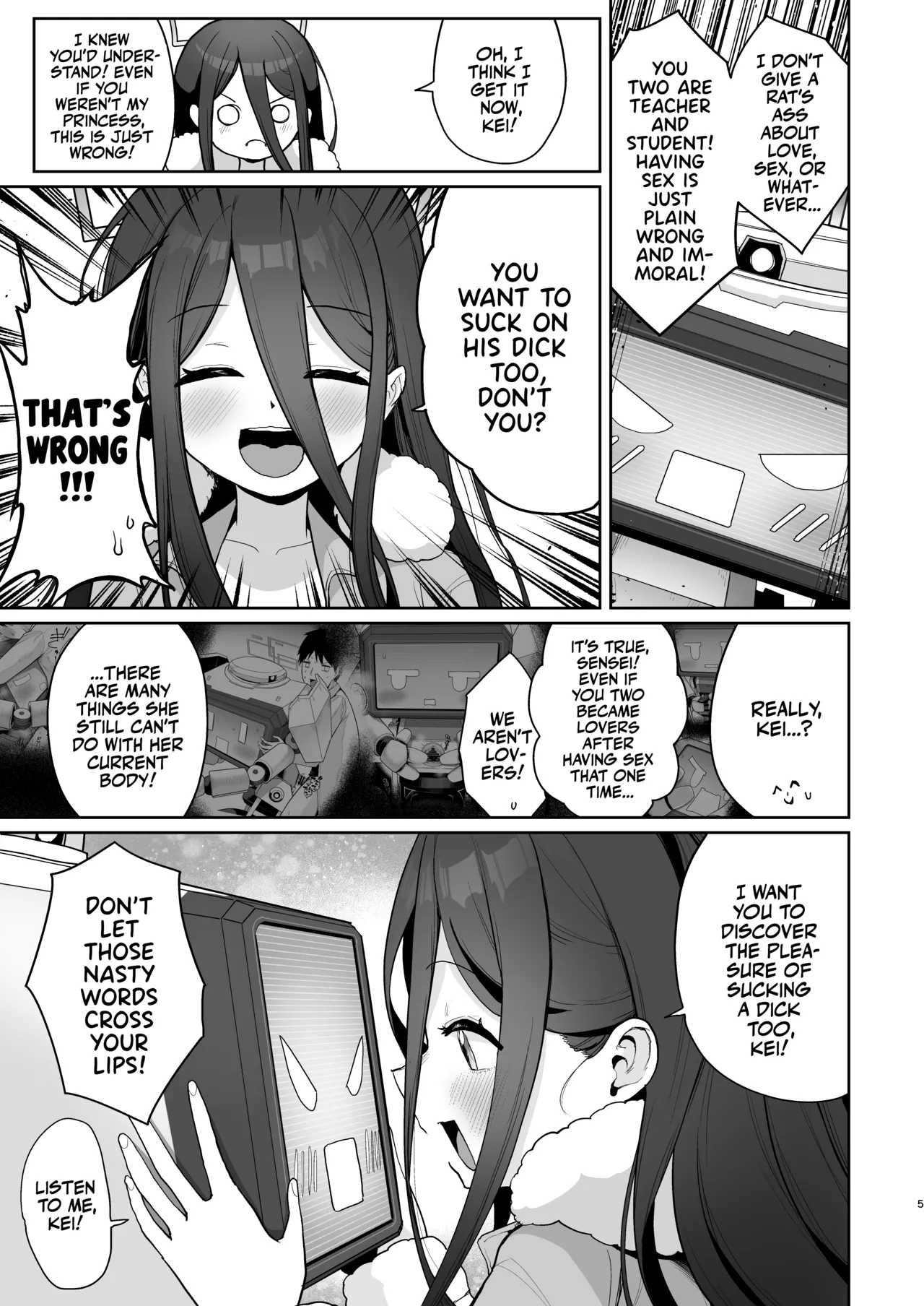 Page 4 of [Owakari Itadake Tadarouka (Umiyama Soze)] Alice to Key to Kokoro Yuku made | Clanker Sex with Aris and Kei! (Blue Archive) [English] [Team Rabu2] [Digital]