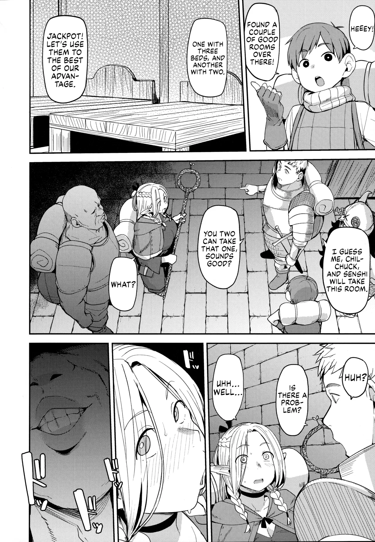 Page 31 of (C106) [North70 (Nanao Yukiji)] Chin Ochi Donkusa Elf | Dumbass Elf, Dicked Over And Dicked Down (Dungeon Meshi) [English] [Suizokukan]
