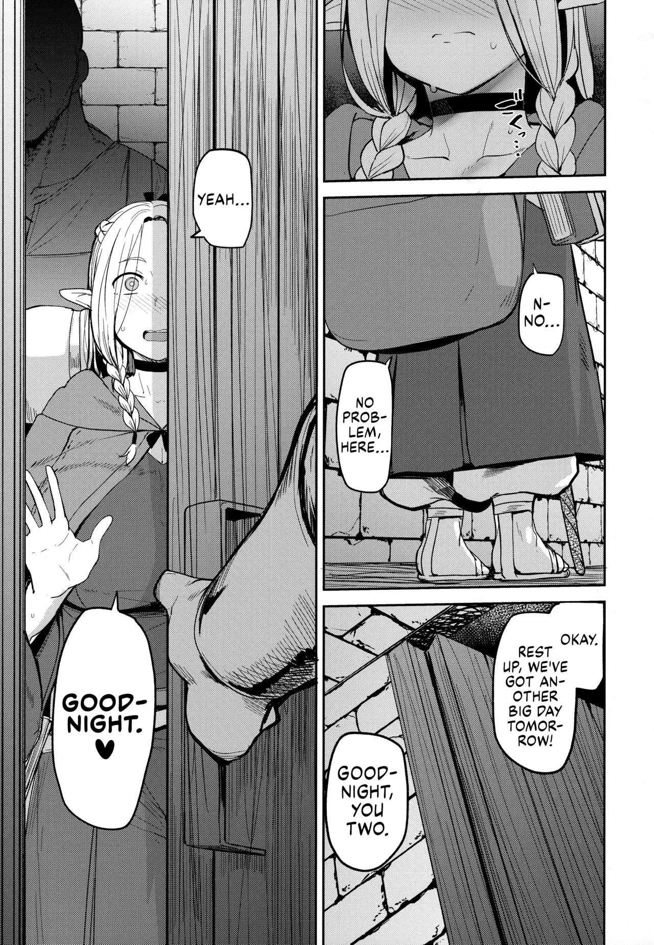 Page 32 of (C106) [North70 (Nanao Yukiji)] Chin Ochi Donkusa Elf | Dumbass Elf, Dicked Over And Dicked Down (Dungeon Meshi) [English] [Suizokukan]