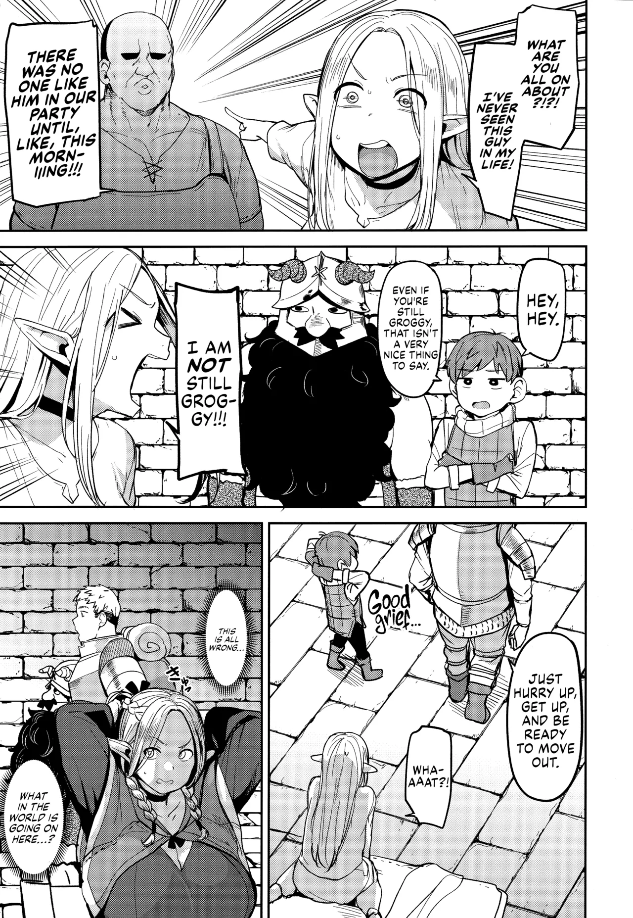 Page 4 of (C106) [North70 (Nanao Yukiji)] Chin Ochi Donkusa Elf | Dumbass Elf, Dicked Over And Dicked Down (Dungeon Meshi) [English] [Suizokukan]