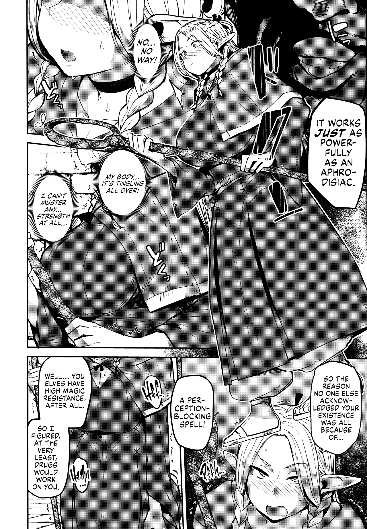 Page 9 of (C106) [North70 (Nanao Yukiji)] Chin Ochi Donkusa Elf | Dumbass Elf, Dicked Over And Dicked Down (Dungeon Meshi) [English] [Suizokukan]
