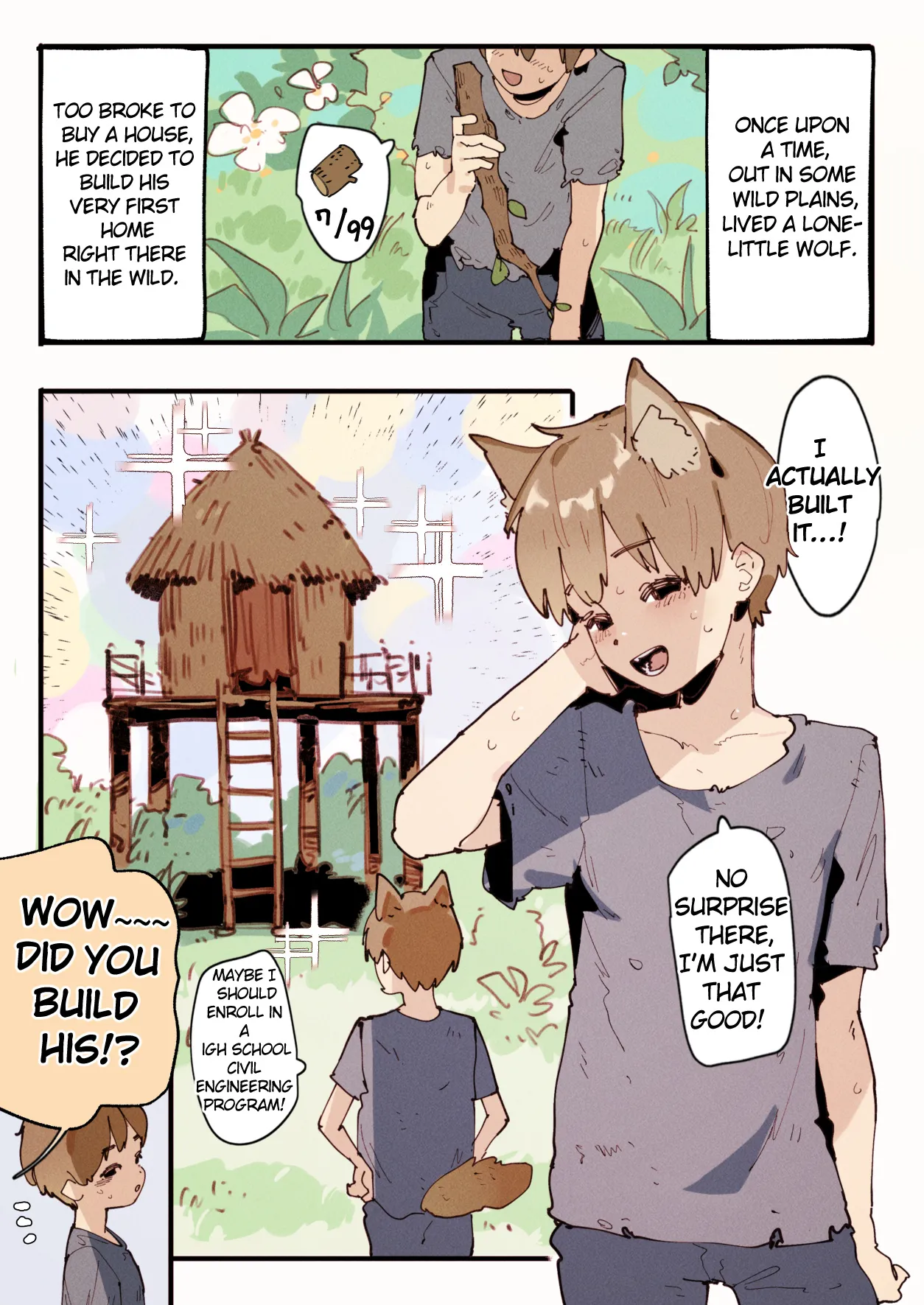 The Three Piggy Vixens... - Page 1