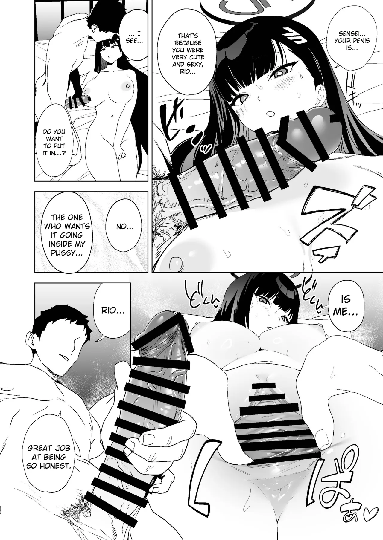 Page 23 of [Camrism (Kito Sakeru)] Gouriteki na Sei no Hassan ni Tsuite Aratame Chikubi Karikari Iraira Manko | On the Topic of Rational Sex: Divergent Views, Scratching Nipples and Itchy Pussies! (Blue Archive) [Digital] [English] [Literally Starving]