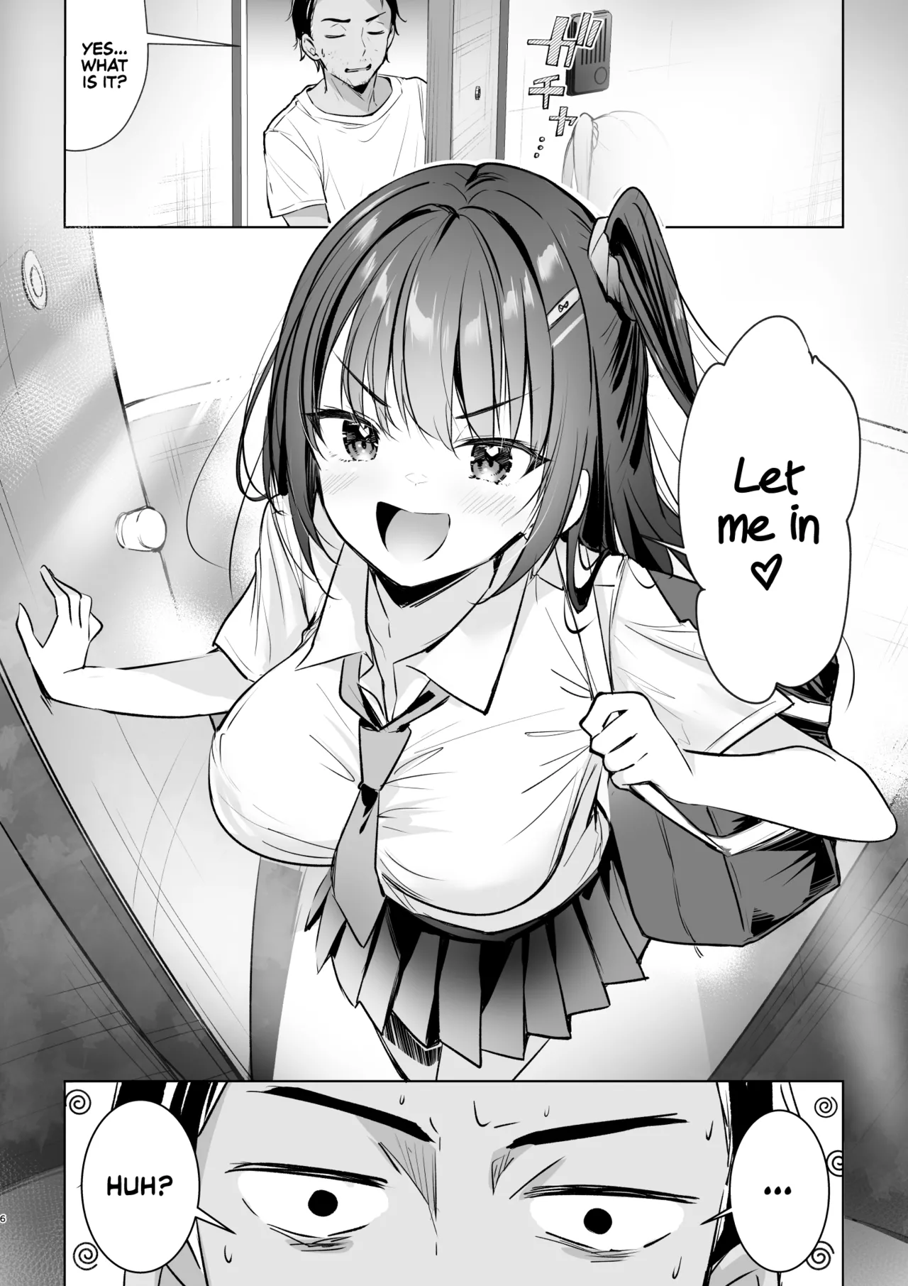 [moco chouchou (Hisama Kumako)] JK ga Oshikakete kita! Yaru shika nee!! ~Manatsu no Asedaku Sex♥? Yuutousei Ayaka no Uraomote~ | A high school girl barged in! I’ve got no choice but to do it!! ~Hot and sweaty summer sex♥ The two sides of honor student Ayaka~ [English] [Rirare Translation] [Digital] - Page 6