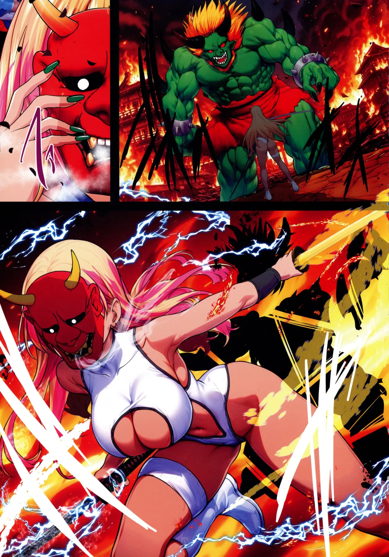 InCha Otouto ga Otaryman Seikatsu Shinagara Bonyuu Tappuri Kinpatsu Bakunyuu Oyako o Harem H & Kobetsu Date de Harama seru Hanashi - Page 7