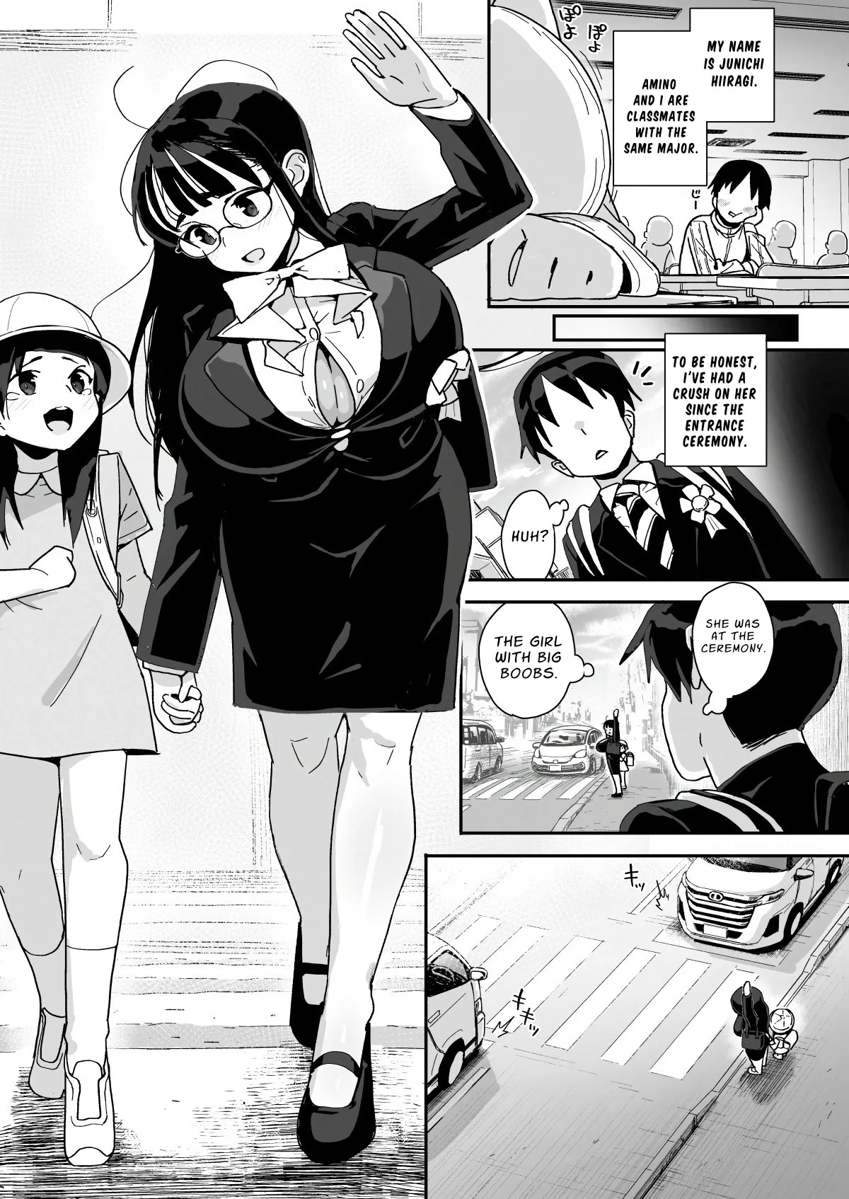 [Entelekheia (Chirumakuro)] Boku ni Haishin Bare shita U-Cup Chinkobi Joshi Amino-san | I found out that Amino was the dick-pleasing U-cup streamer I watch [English] [JIGECCHI] [Digital] - Page 5