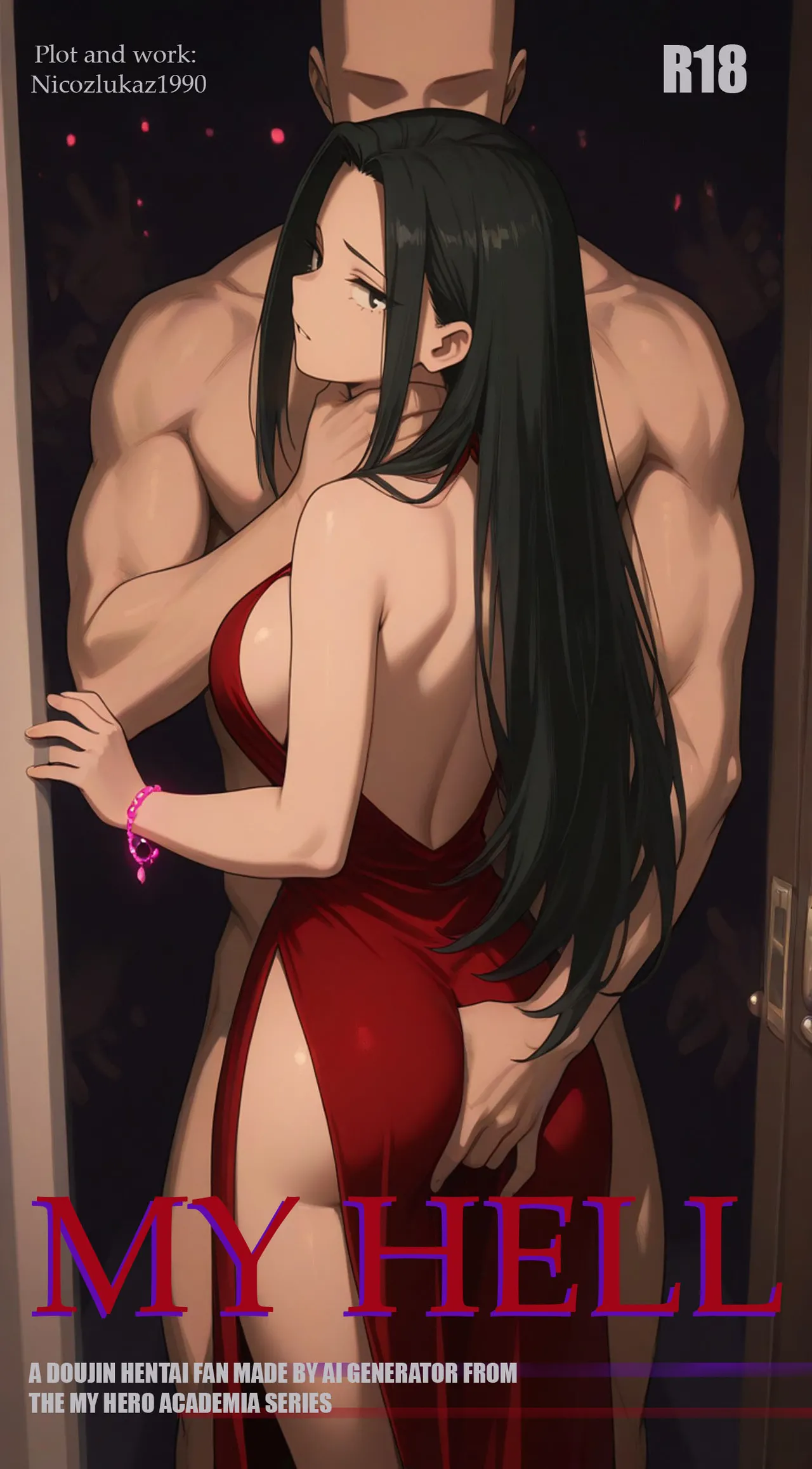 Page 1 of [Nicozlukaz1990 (darkcondar)] MY HELL (My Hero Academia / Boku no Hero Academia) [AI Generated]