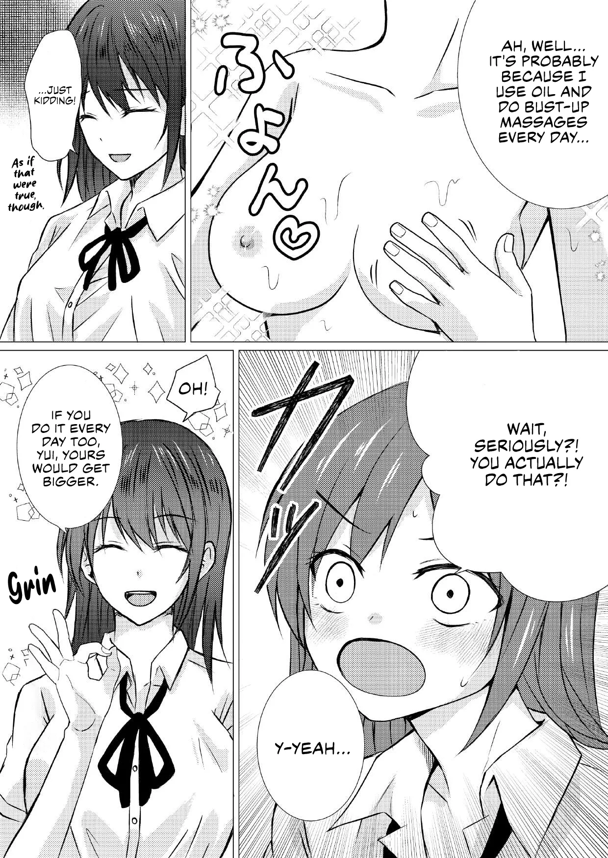 Page 6 of [Toukibi Batake de Tsukamaete (Toukibi)] Doukyuusei to Ecchi na Les Massage | Erotic Lesbian Massage with a Classmate [English] [Castle TL]