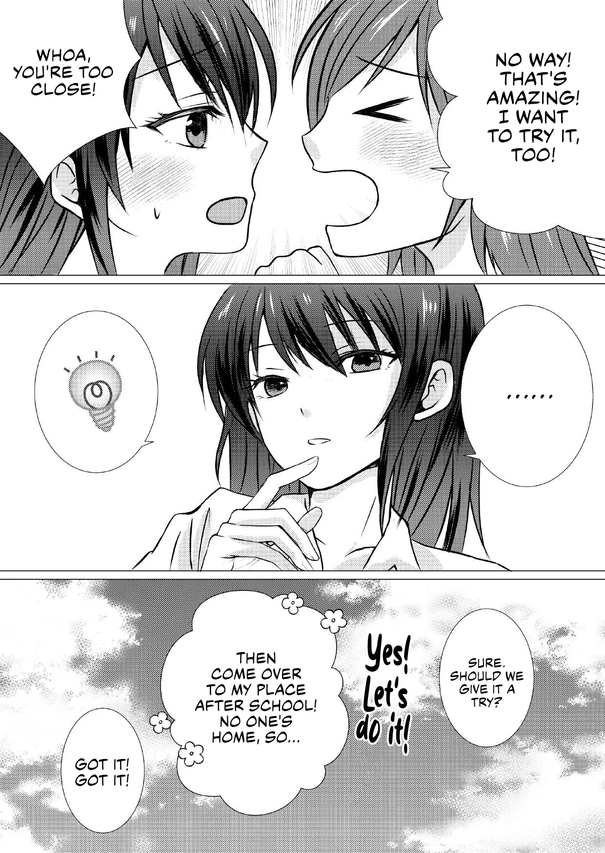 Page 7 of [Toukibi Batake de Tsukamaete (Toukibi)] Doukyuusei to Ecchi na Les Massage | Erotic Lesbian Massage with a Classmate [English] [Castle TL]
