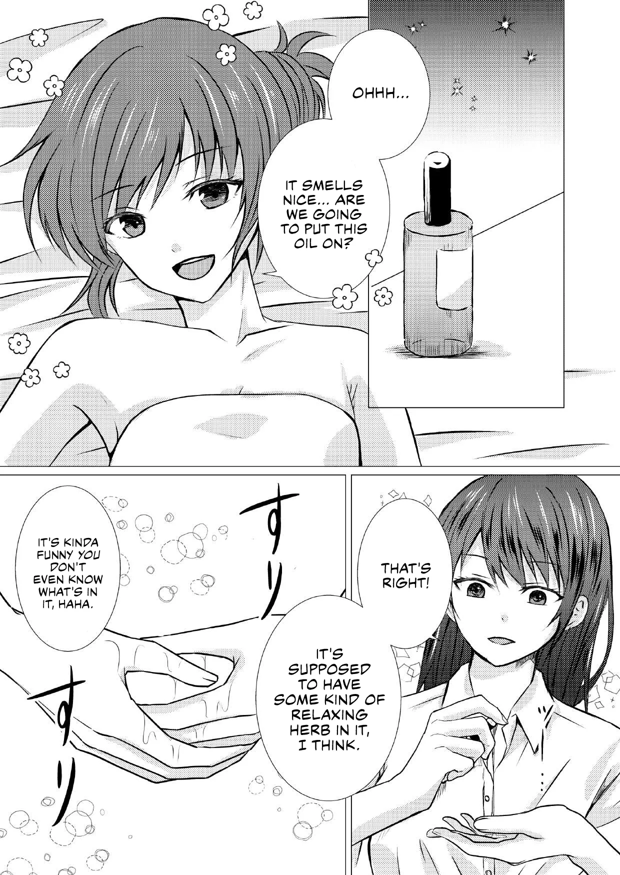 Page 9 of [Toukibi Batake de Tsukamaete (Toukibi)] Doukyuusei to Ecchi na Les Massage | Erotic Lesbian Massage with a Classmate [English] [Castle TL]