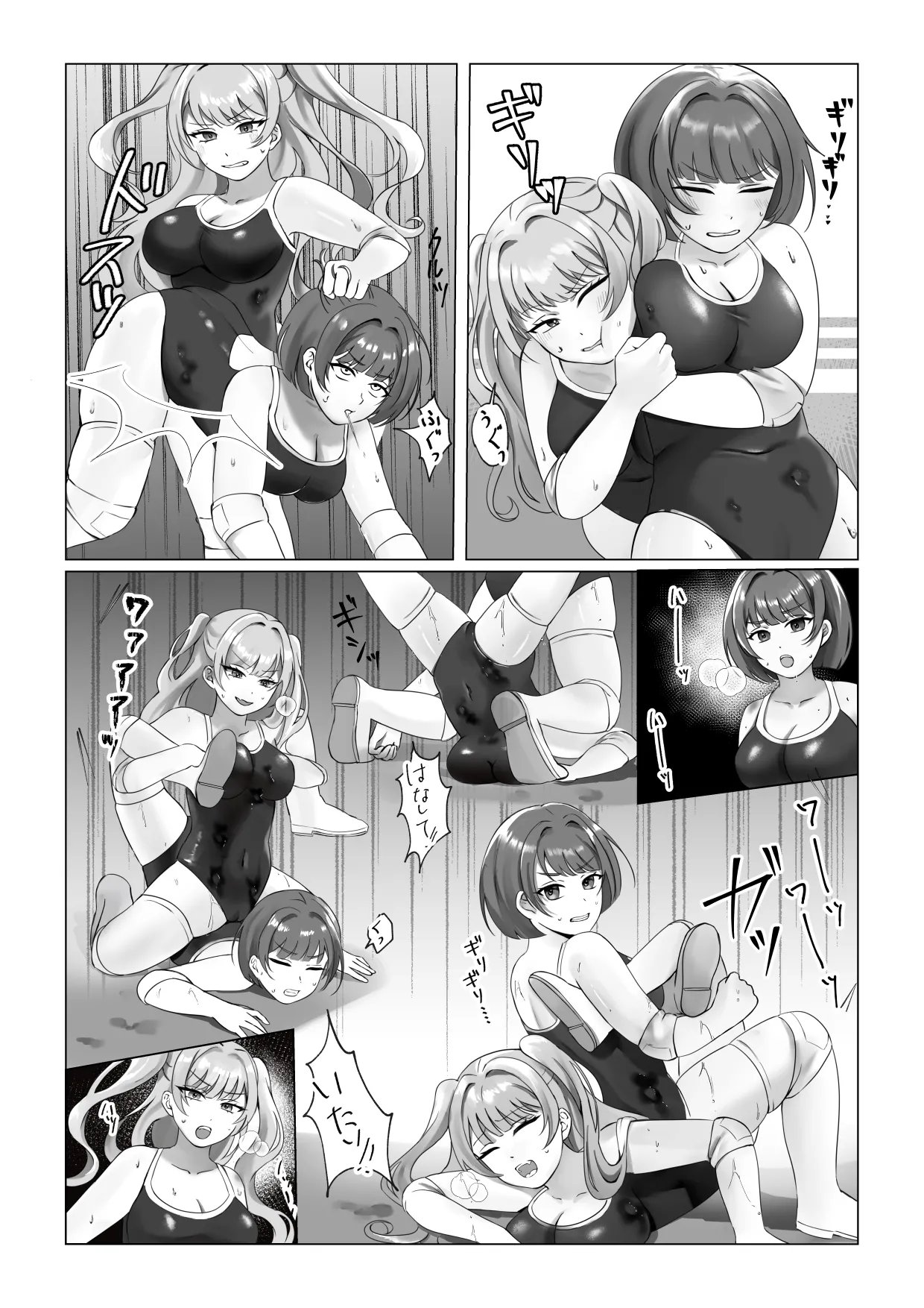 Page 6 of 学校で女子プロレス! 全員失神失禁 むちむちJKマッチ編