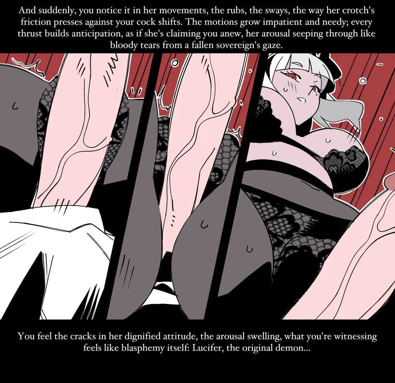 Helltaker Fanart Madness (by Nisegoworks) Lucifer chapter colorized - Page 19