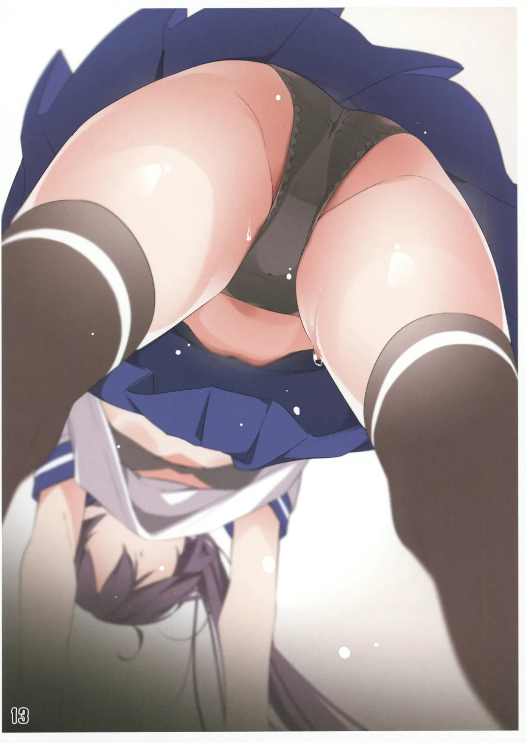 KanColle Matashita Mogurikomi Opantsu Illust Hon - Page 12