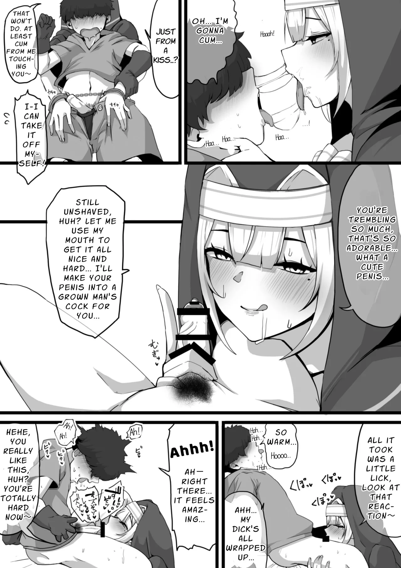 Page 4 of Ansatsusha datta Onna Souryo-san ni Yuuwaku Sarete ~Amaama Oppai Shokei Sarete Shimau Maso Kanshu-san~ | The Masochistic Guard Seduced by the Assassin Nun ~Sweet Breast Punishment~