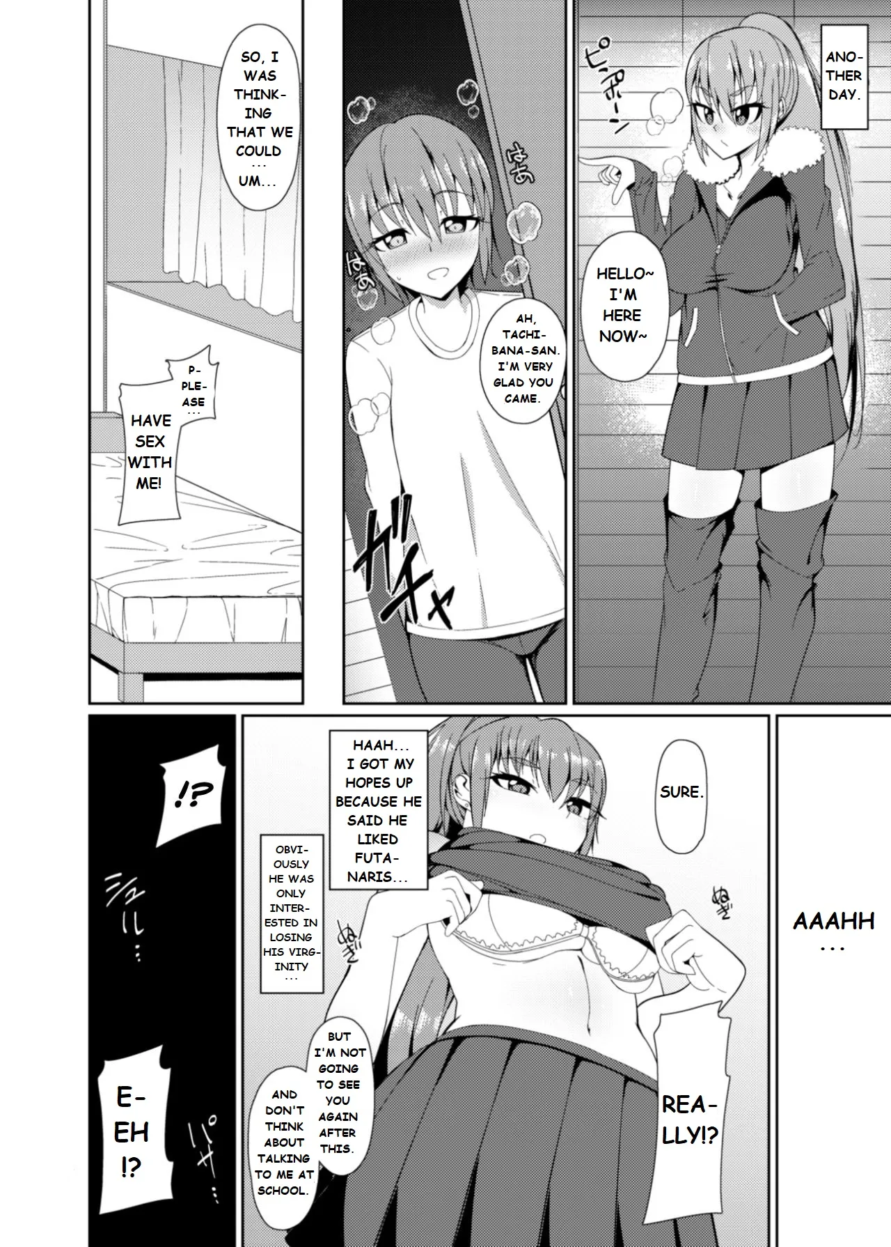 Classmate no Futanarikko | Yuuki And Mizuki - Page 12