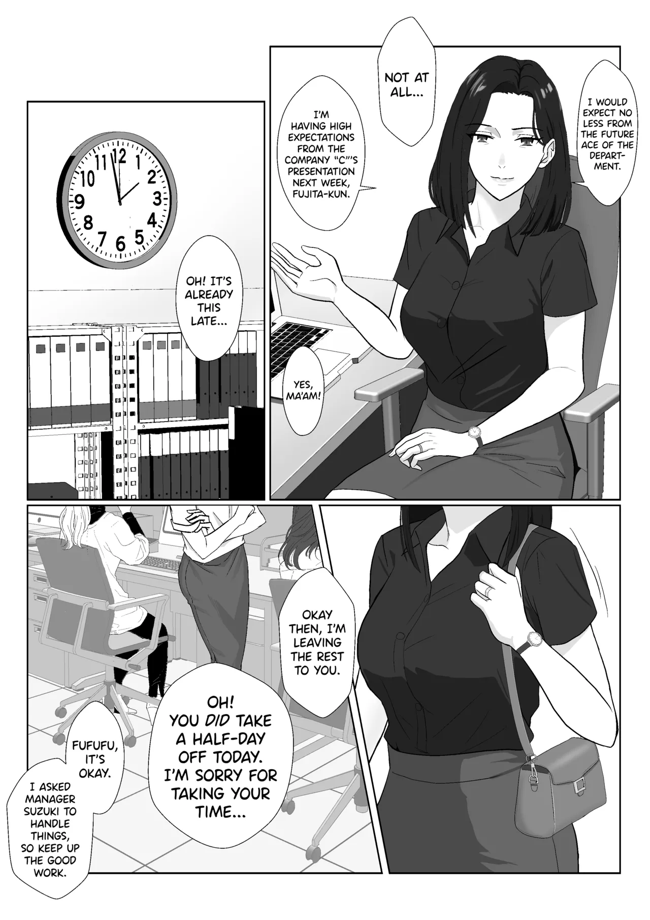 Page 4 of [Kiyama Haru] BariCare Kaa-san ga DQN ni Netorareta Enchousen [English] [biribiri]