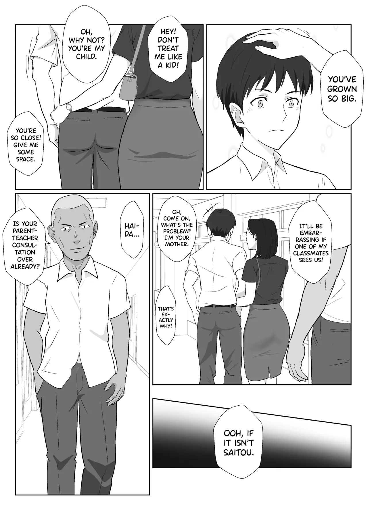 Page 7 of [Kiyama Haru] BariCare Kaa-san ga DQN ni Netorareta Enchousen [English] [biribiri]