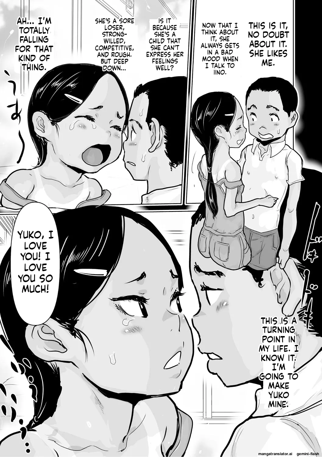 Page 98 of Hiyake to Wareme to Tomodachi Shojo no Natsuyasumi
