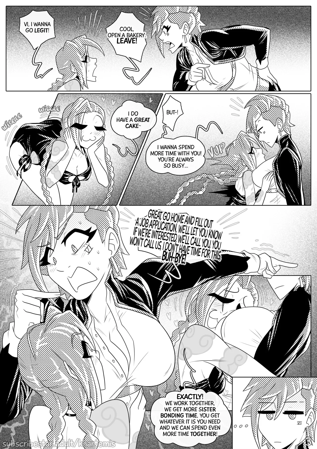 Page 5 of [Khartemis] Vi & Jinx: Loony Larceny (Arcane: League of Legends)