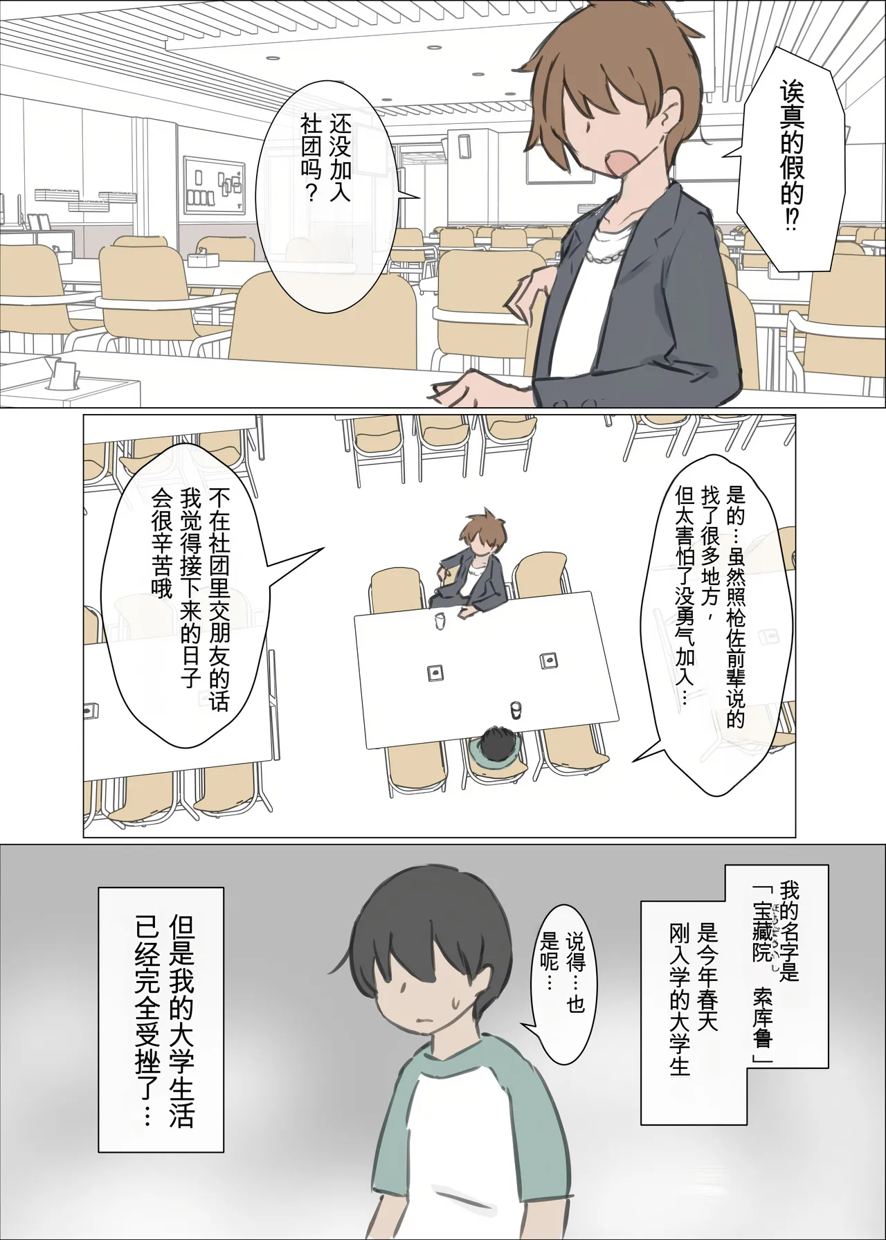 Page 2 of [Kawasu Shuppan] Daigaku no yarisa ga Omotte ita yori Yarisa datta hanashi [Chinese] [MTL]
