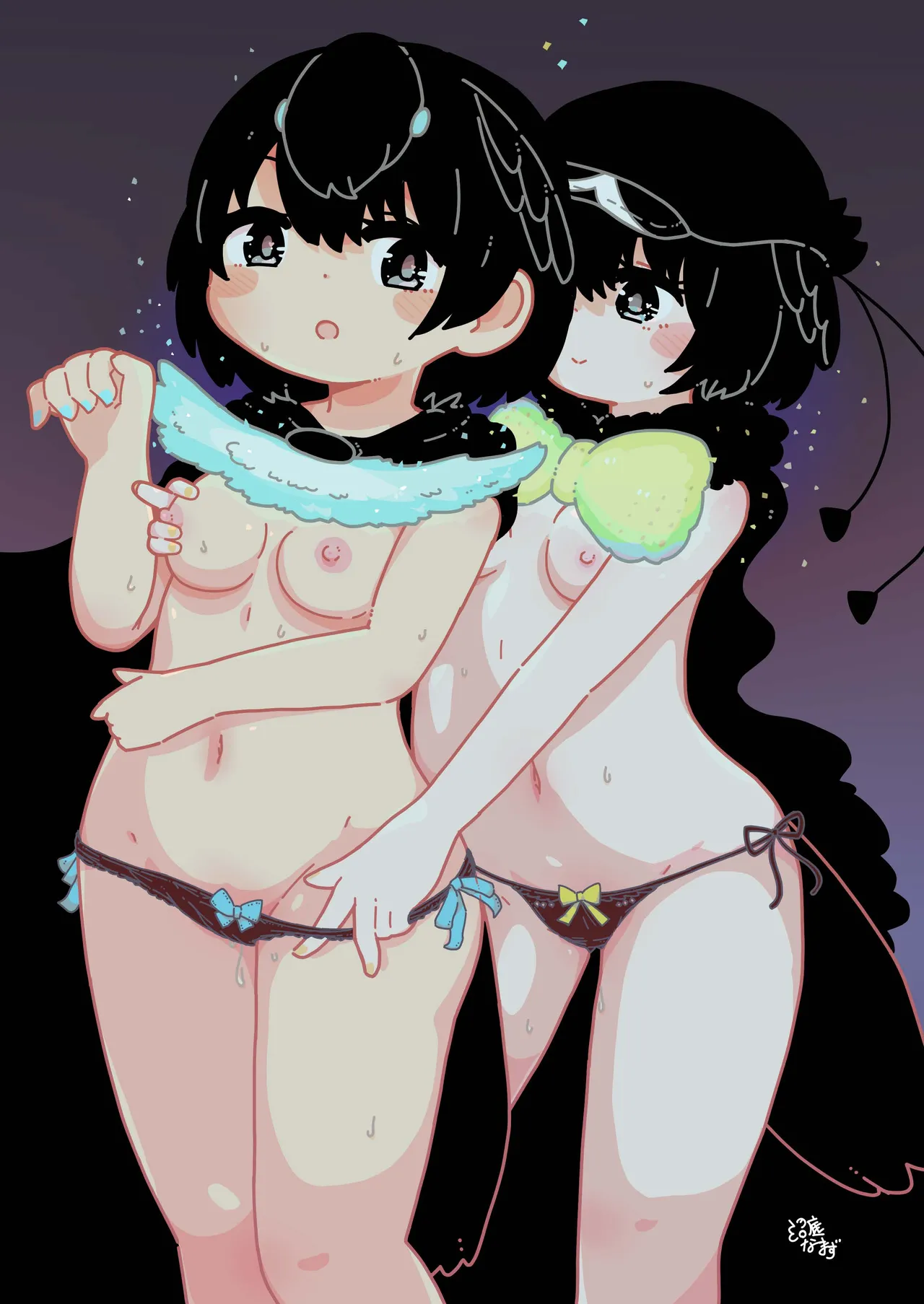 KemoFri Ecchi na Opantsu Goudou - Page 56