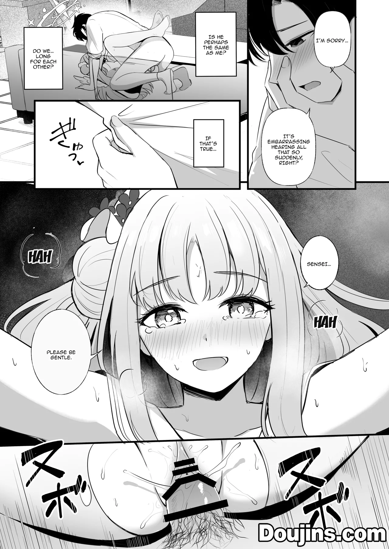 Page 20 of [Koniro Kajitsu (KonKa)] Sensei dake no Mondaiji | Sensei's Exclusive Problem Student (Blue Archive) [English] {Doujins.com} [Digital]