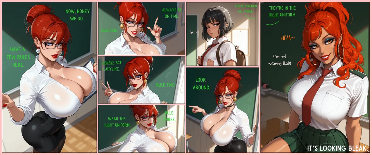 Transfer Girl Trouble I - Page 9
