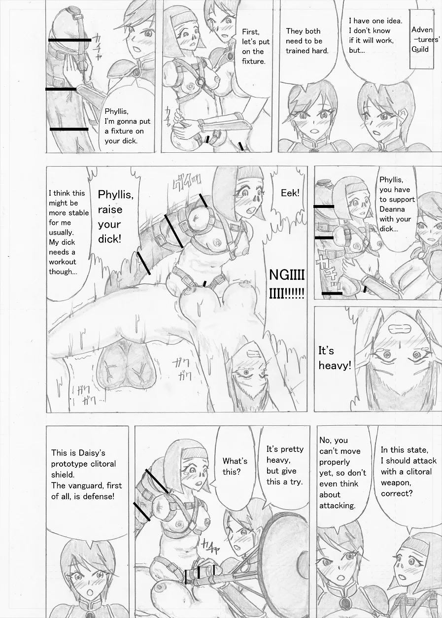 Page 388 of [Altena] [Altena543] Futanari Boukensha no Kunan [English]