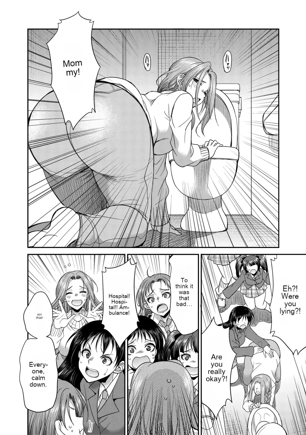 Futanari schoolgirl and her dorm mother...♡ Ch3 - Page 13